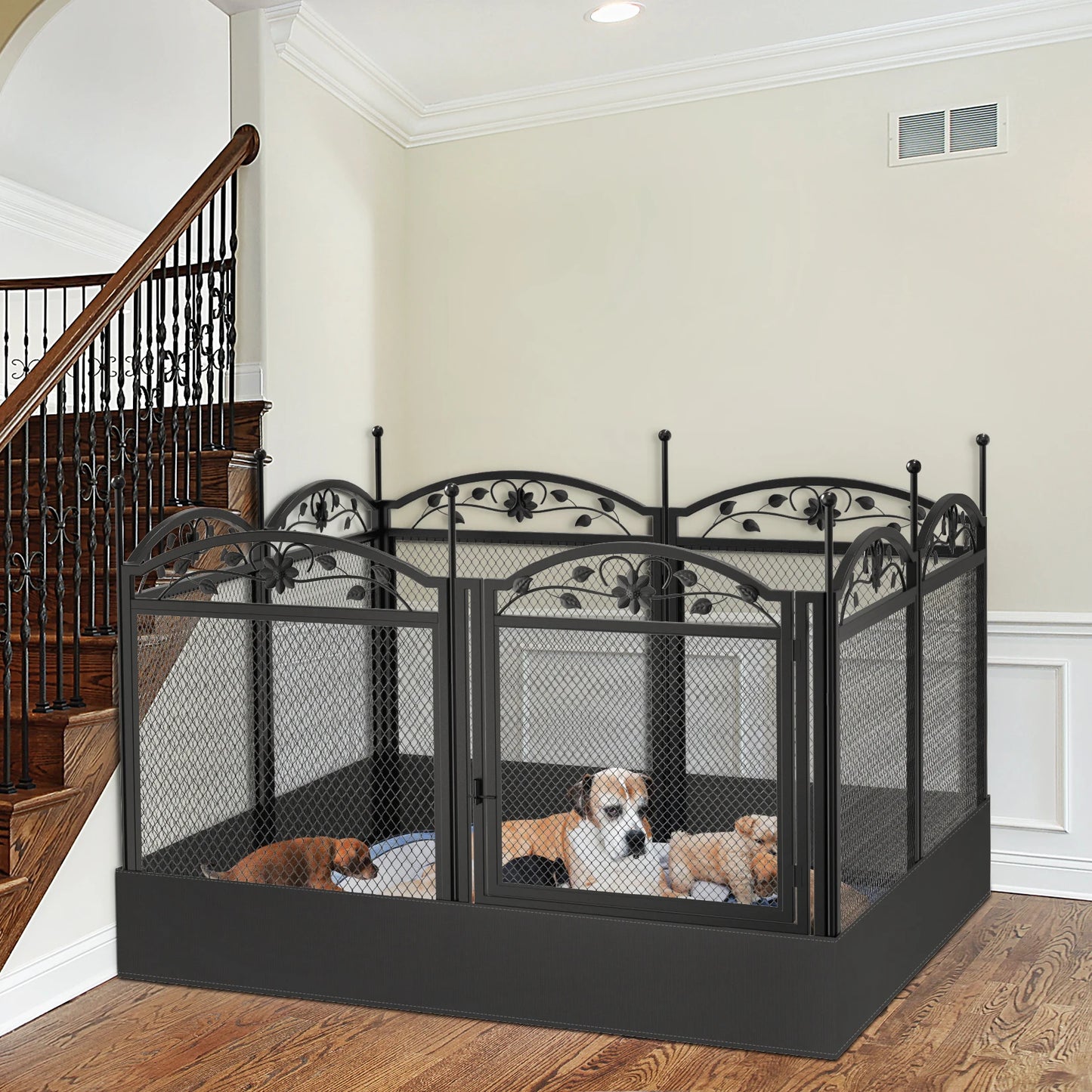 8 Panels Heavy Duty Dog Playpen Pen