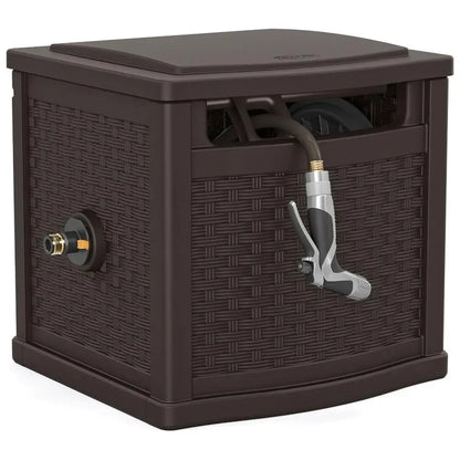 150FT Garden Water Hose Hideaway with Slide Trak Technology