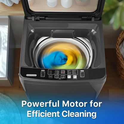 27 LBS Fully Automatic Clothes Washer and Spinner Combo