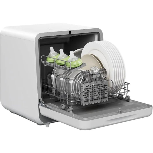 Portable Mini Dishwasher with 5L Water Tank