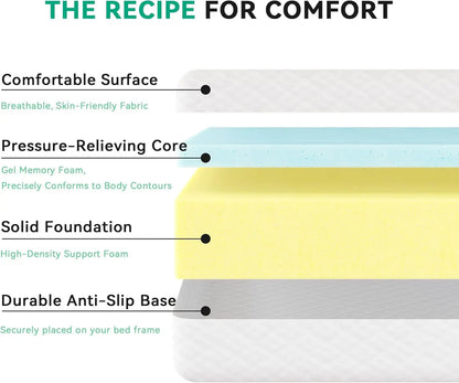 Full Size 8 Inch Memory Foam Mattress