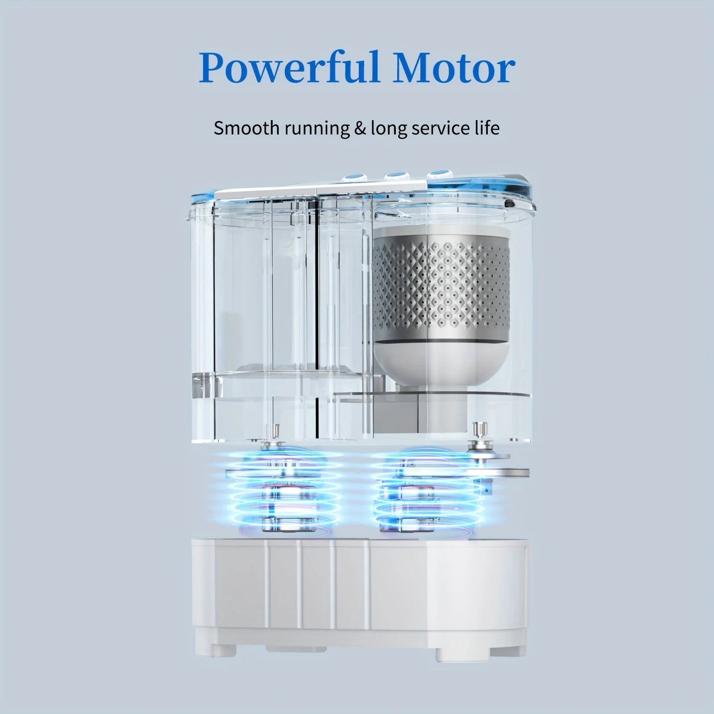 14.5Lbs Portable Washing Semi-Automatic Compact Washer