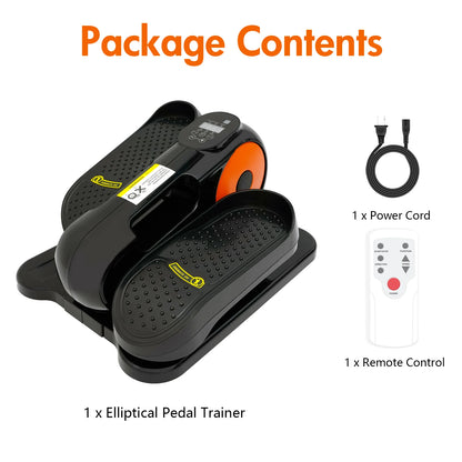 Under-Desk Elliptical Machine Leg Exerciser for Seniors