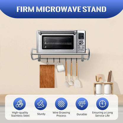 Stainless-Steel Heavy-Duty Kitchen Organizer Rack