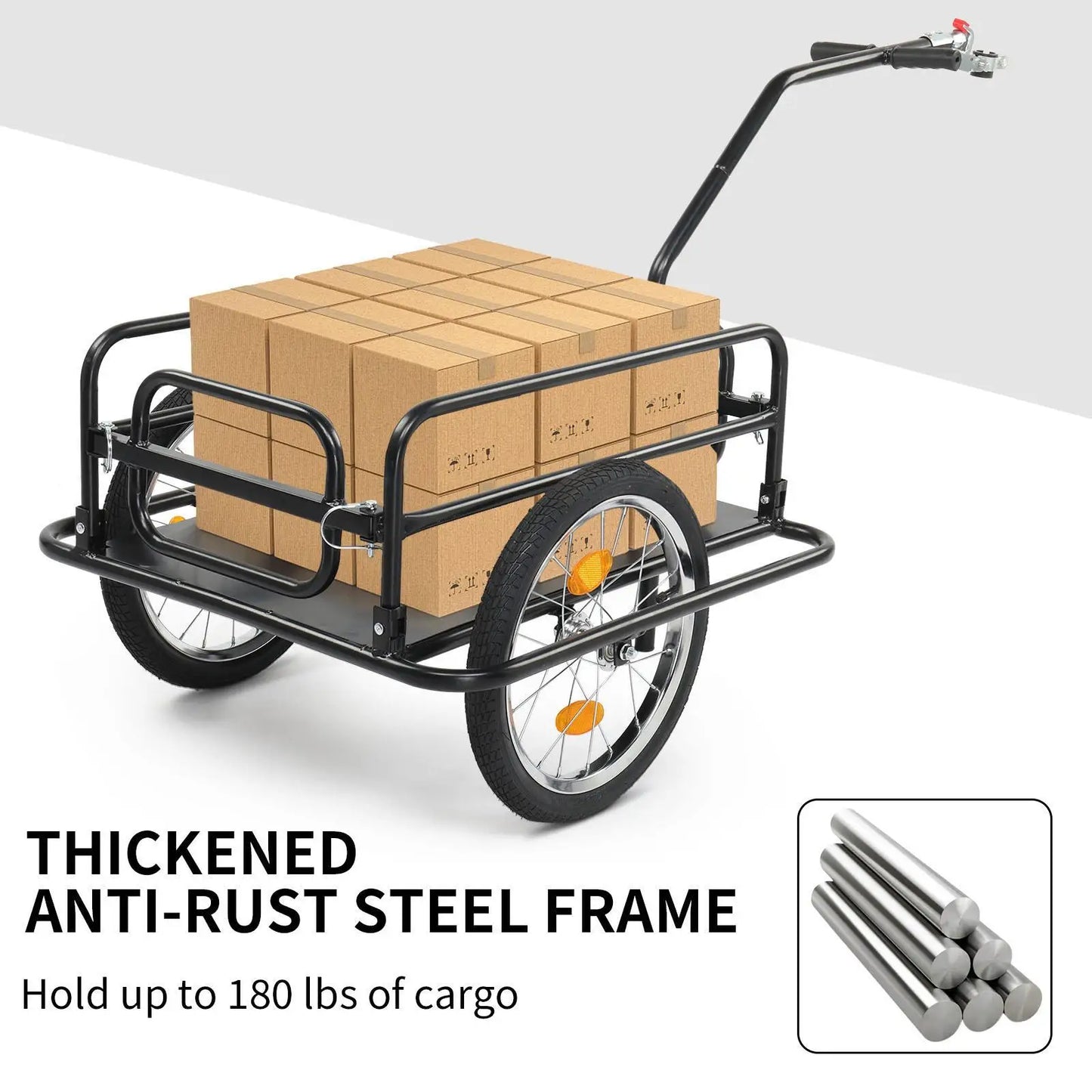 Bike Cargo Trailer with Hitch