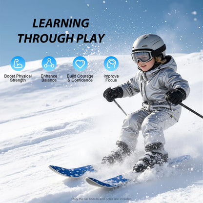 Kids Ski Board Set for Ages 2-8