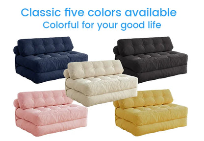 52 Inch Width Foldable Convertible Sleeper Chair