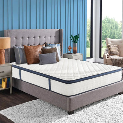 Queen Size Mattress Gel Memory Foam Medium Firm Comfort