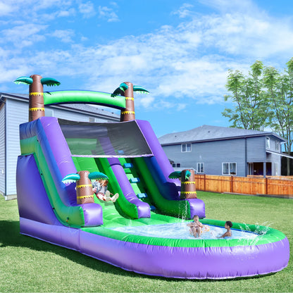 Children's Playground Inflatable water slide
