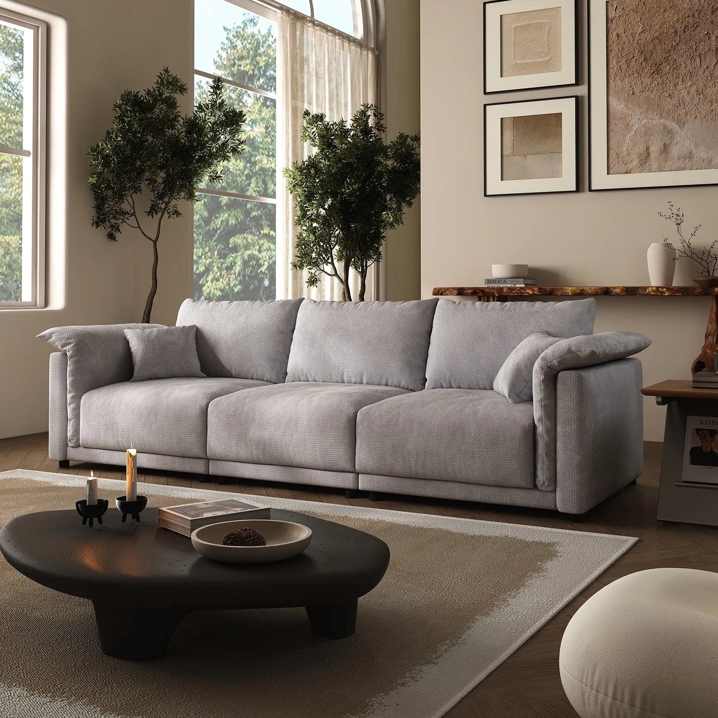 98.5" Cloud Modular Sectional Sofa