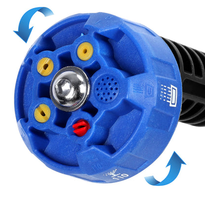 Cordless Pressure Washer with 6-in-1 Adjustable Nozzles