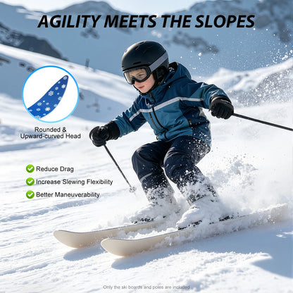 Kids Ski Board Set for Ages 2-8