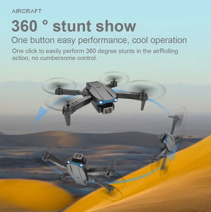 HD Dual Camera E99 Pro RC Mini Drone 4K With Wi-Fi 1080P 720P
