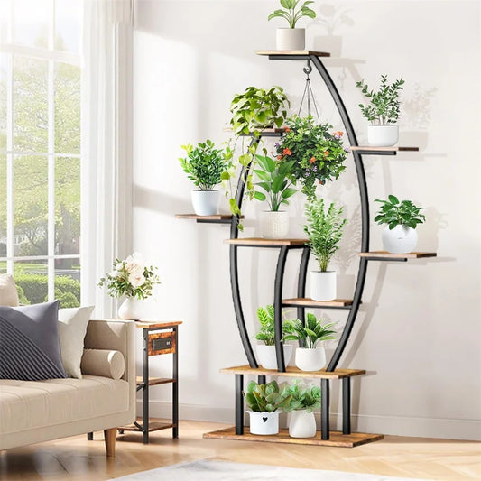 9-Tiered Indoor Plant Stand for Indoor Plants
