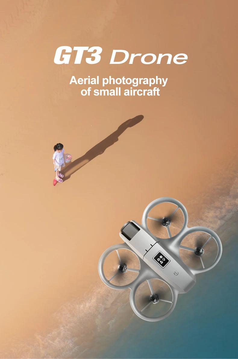 GT3 Drone with HD Dual Camera 180° view