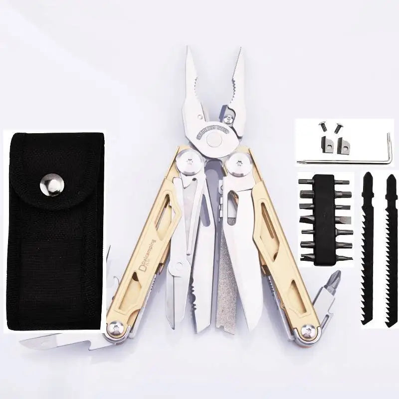 Multi-tool Survival Gear Plier Swiss Army Folding Knives