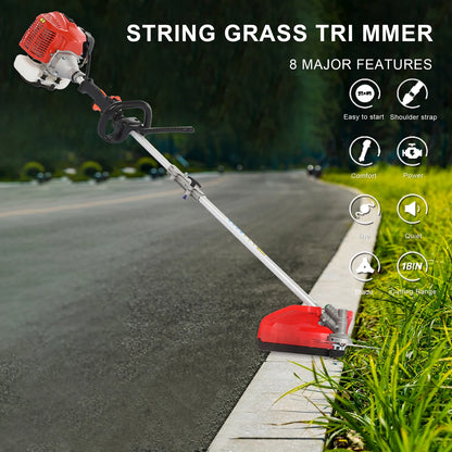 2-Stroke Strong Powerful Grass Strimmer with Adjustable Angle