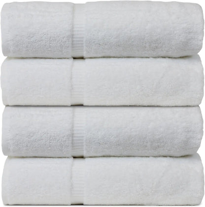 Super absorbent, fast drying 100% cotton towel set