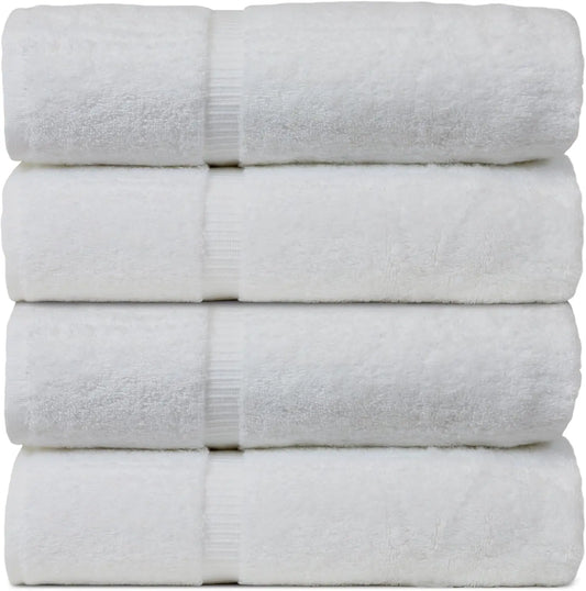 Super absorbent, fast drying 100% cotton towel set