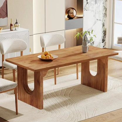 71" Large Kitchen Dining Table