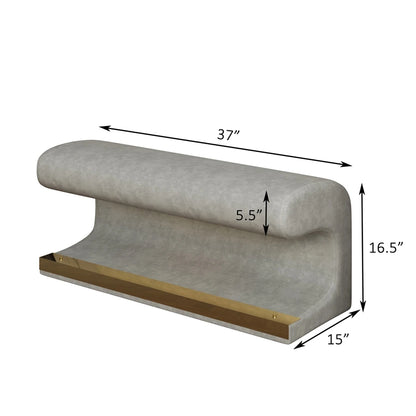 38.19 "storage Ottoman Bedroom End Bench