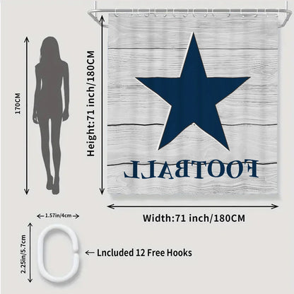 Dallas Cowboys Bathroom Four-piece Set