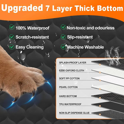 Waterproof Foldable Dog Seat Safety Protector.