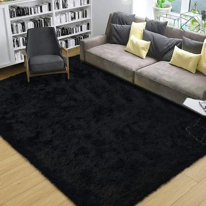 Fluffy Non-Slip Rugs for Hardwood Floors Room Decor