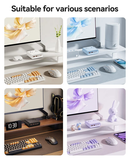 Power Strip 8-in-1 Desktop Charging Station