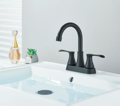 Black Bathroom Sink Vanity Faucet
