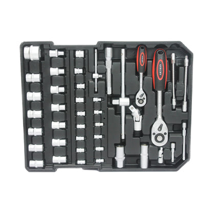 899 Piece Home Tool Kit with Rolling Toolbox