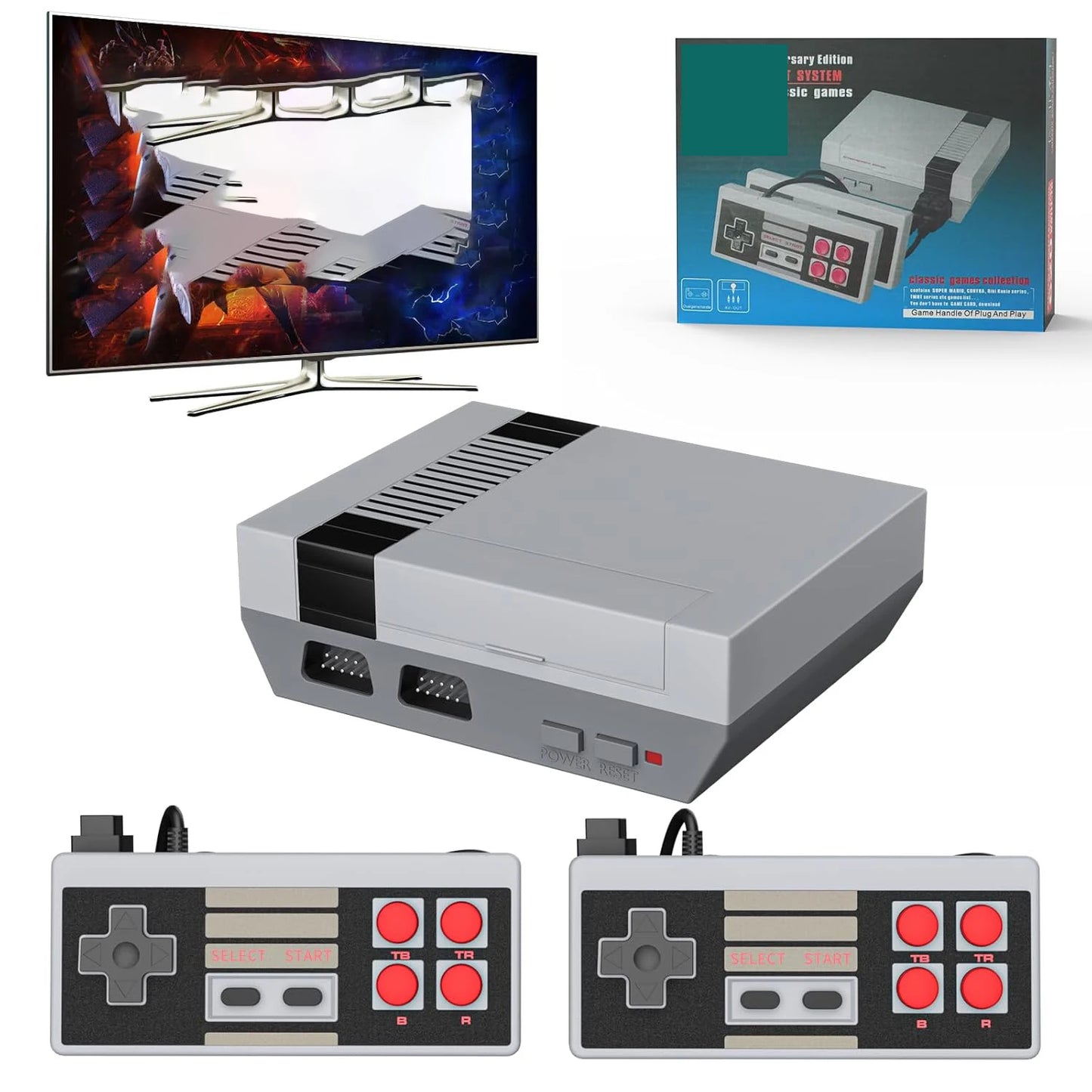 Retro Game Console, Classic Video Game System