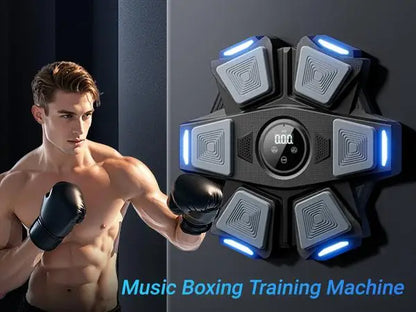 Musical boxing machine, suitable for both adults and children