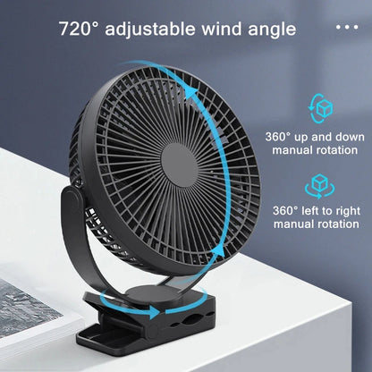 USB Charging Home Room Table Wireless Electric Fan