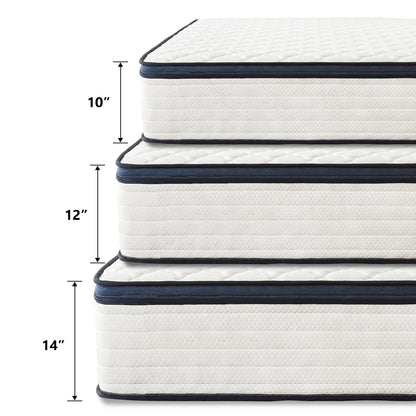 Queen Size Mattress Gel Memory Foam Medium Firm Comfort