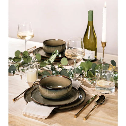 Handcrafted Terra Ceramic Dinnerware Set