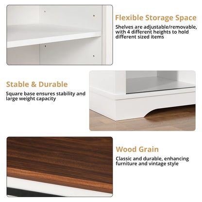 TV Stand for TVs up to 60’’ with Fireplace