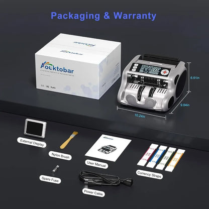 High Performance Money Counter Machine for Dollar and Euro Bills