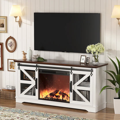 TV Stand for TVs up to 60’’ with Fireplace
