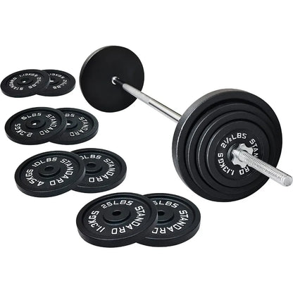 5FT Standard Barbell with Star Locks