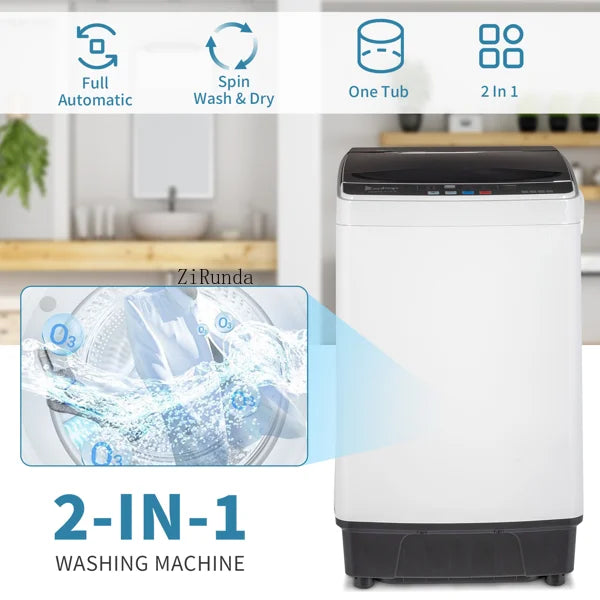 Full-Automatic Washing Machine with 10 programs 8 Water Level Selections