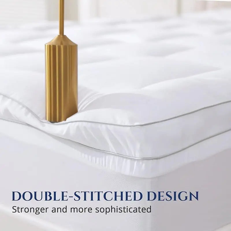 Mattress Topper for Back Pain, Extra Thick Mattress Cover Protector.