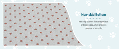 Removable Washable Cover, Gel Memory Foam with Waterproof Lining