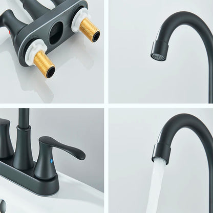 Black Bathroom Sink Vanity Faucet