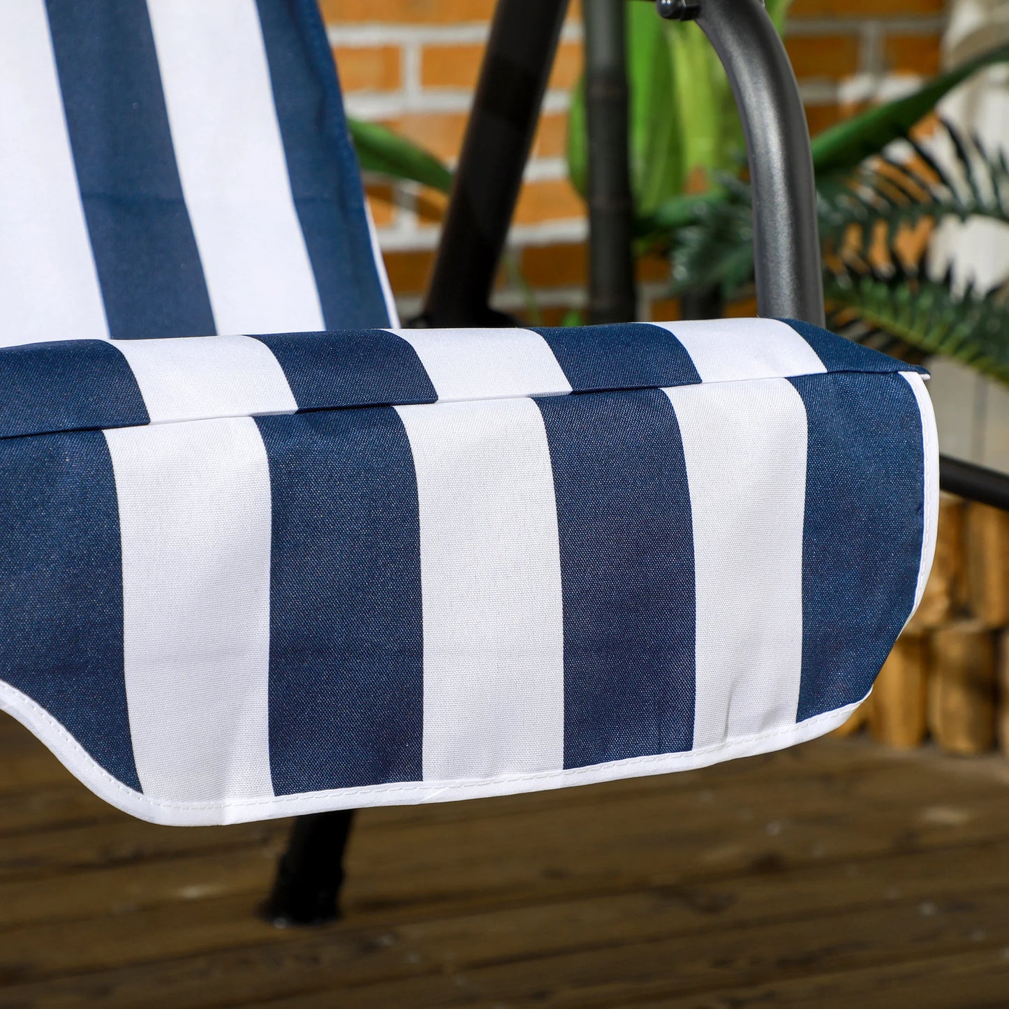 Porch Swing Hammock Bench with Canopy