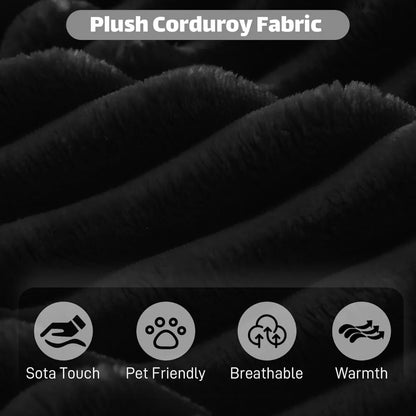 107" Comfy L Shaped   Modern Deep Seat Plush Corduroy couche