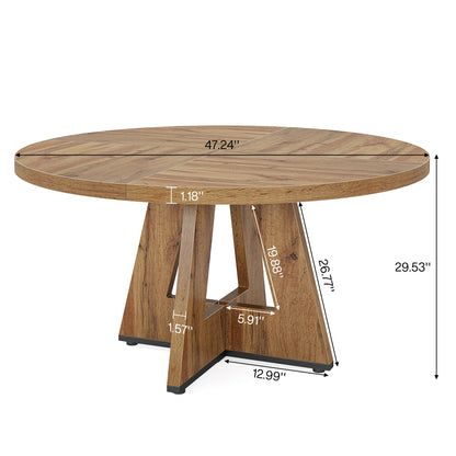 47 Inch Round Dining Table