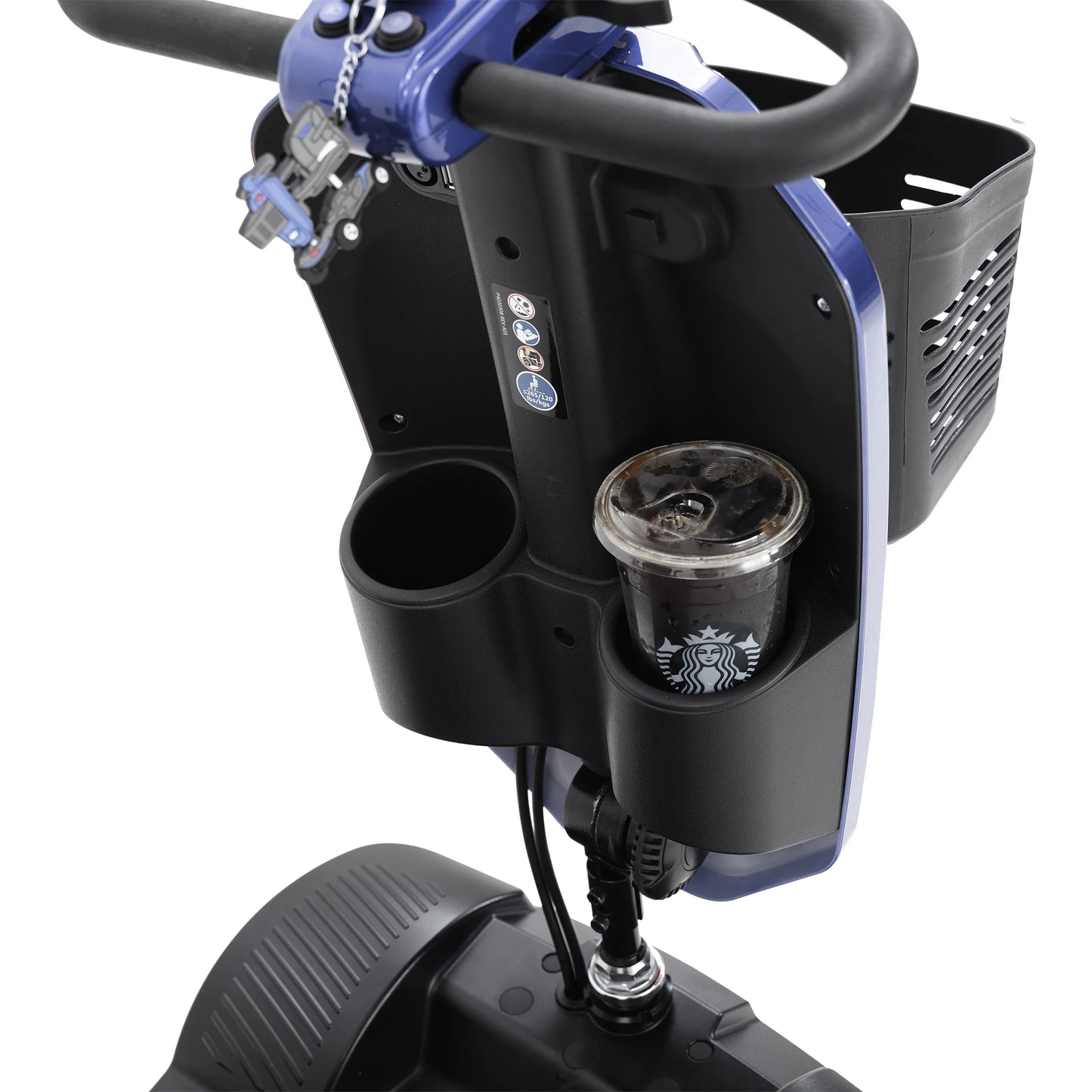 4-Wheel Outdoor Compact 300W Mobility Scooter for Outdoor