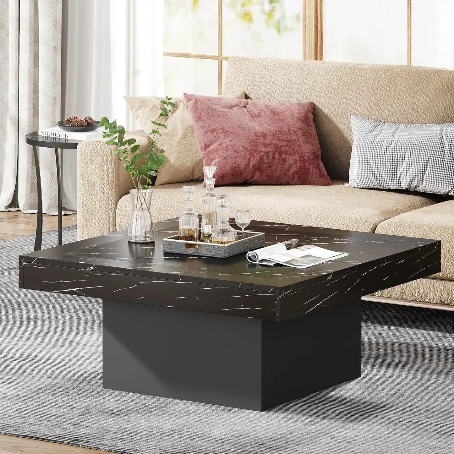 Coffee Table with LED lighting