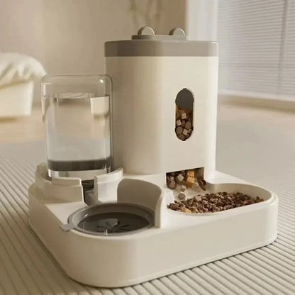 Automatic Feeder for Dogs, and Cats with Water Fountain
